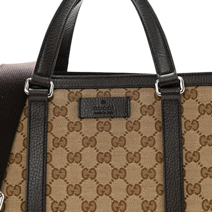 Gucci GG Monogram Large Joy Tote Bag Dark Brown 9 of 12