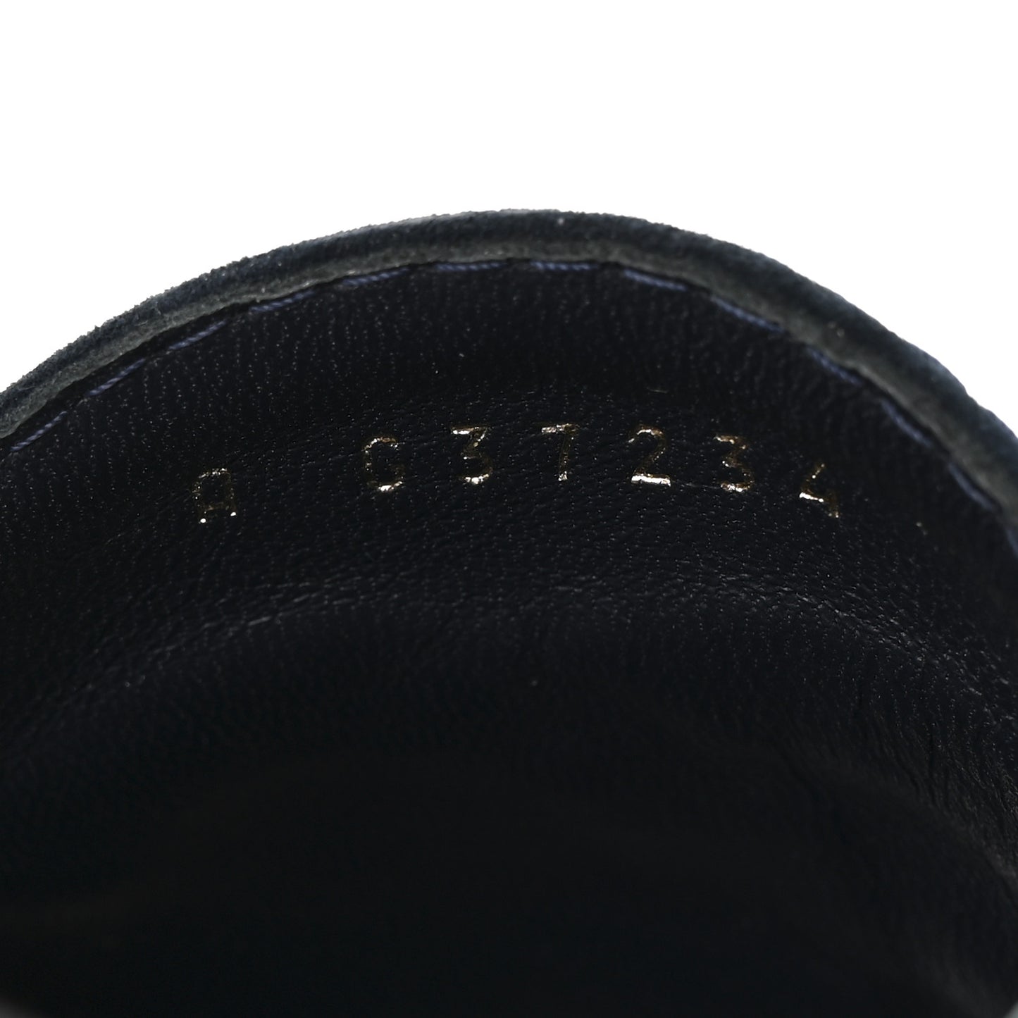 Suede Calfskin Cork CC Wedge Sandal 39 Navy Blue