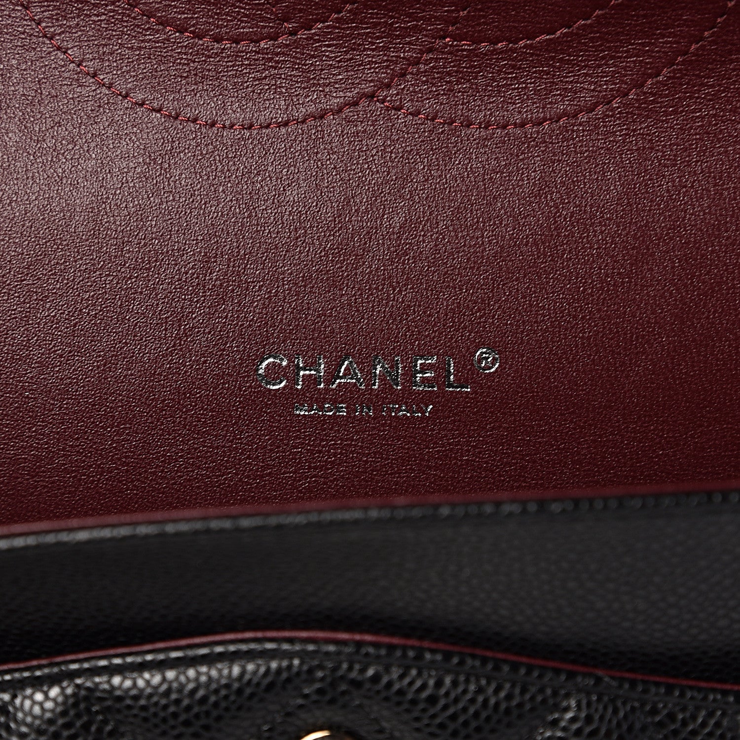 Chanel Caviar Quilted Maxi Double Flap Black 5 of 10