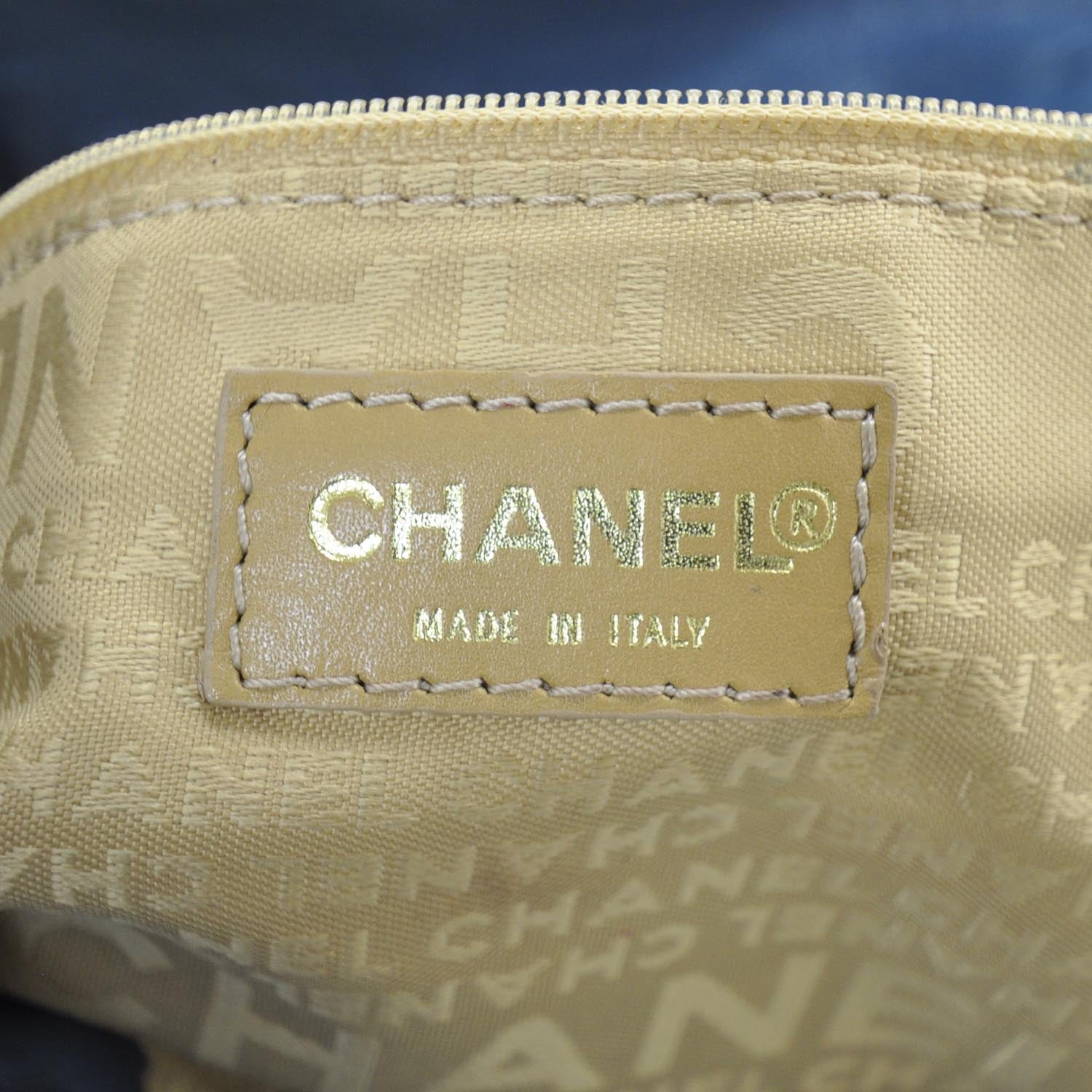 Chanel Lambskin Small Olsen Shoulder Bag Turquoise 7 of 10