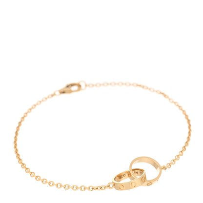 Cartier 18K Yellow Gold Interlocking LOVE Bracelet 1 of 3