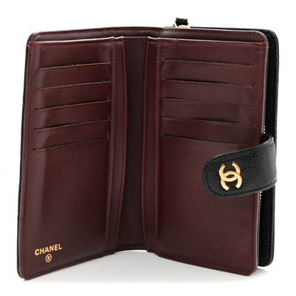 Chanel Caviar Quilted Zipped Pocket Wallet Black 4 of 10