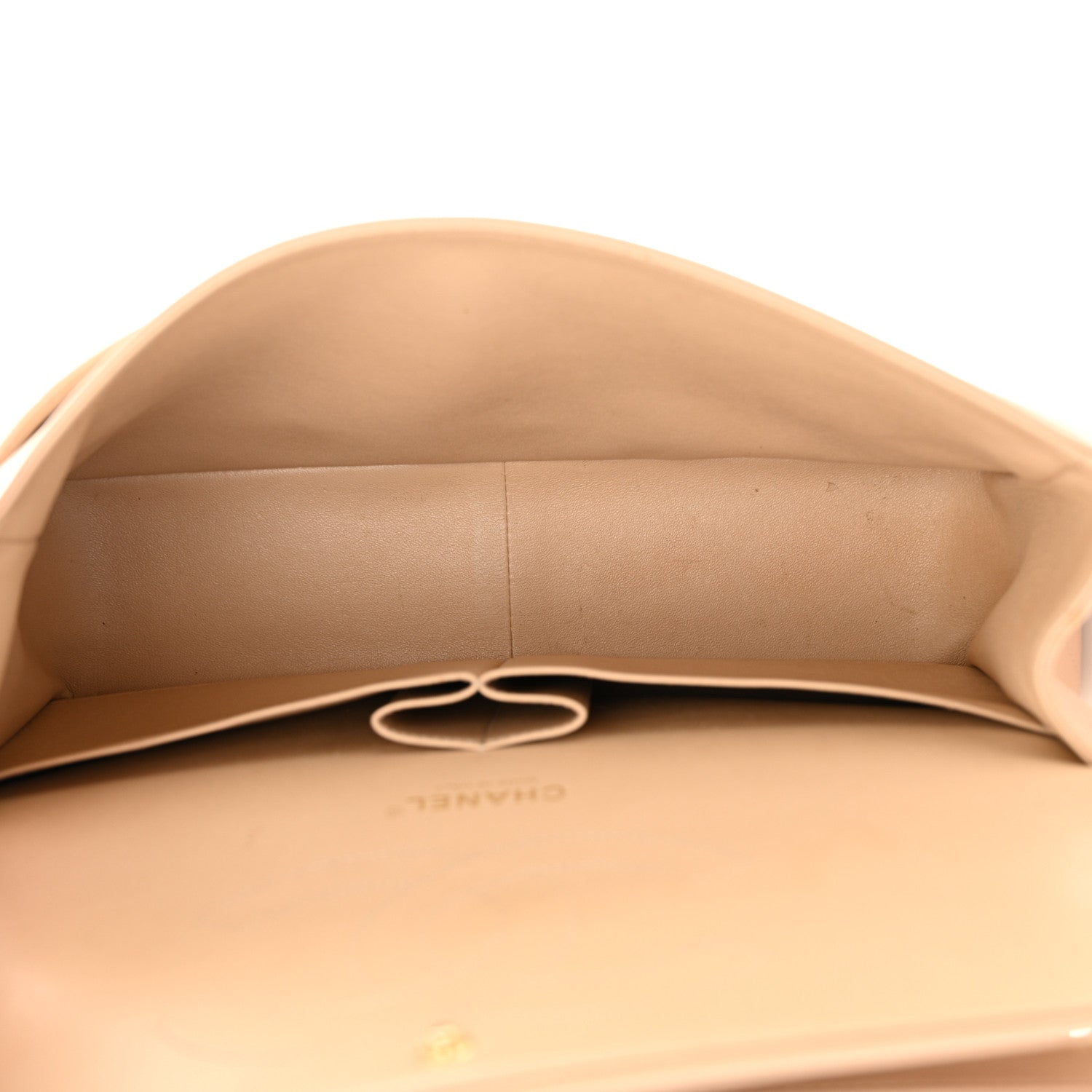 Chanel Lambskin Quilted Jumbo Double Flap Beige 5 of 21