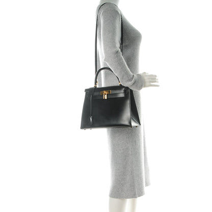 Hermes Box Kelly Sellier 28 Black 2 of 25