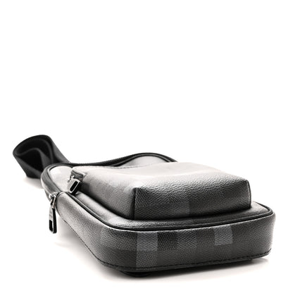 Louis Vuitton Damoflage Avenue Slingbag Black 4 of 9