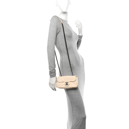 Chanel Caviar Quilted Mini Simply CC Flap White 2 of 19