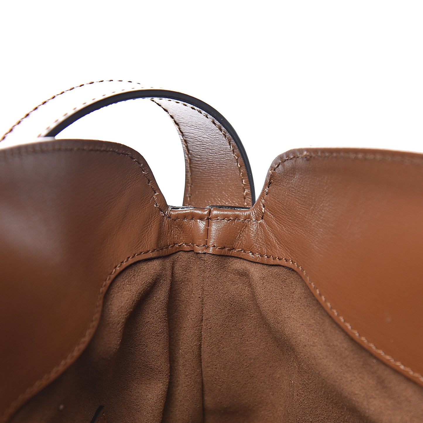 Boarded Plutone Calfskin Medium Arli Shoulder Bag Nocciola