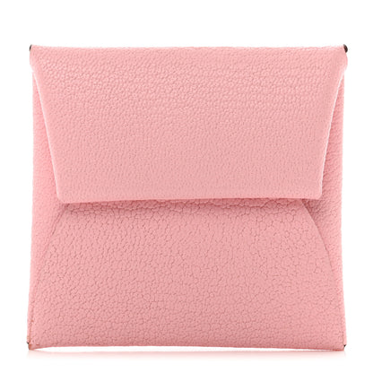 Hermes Chevre Mysore Bastia Coin Purse Rose Sakura 1 of 7