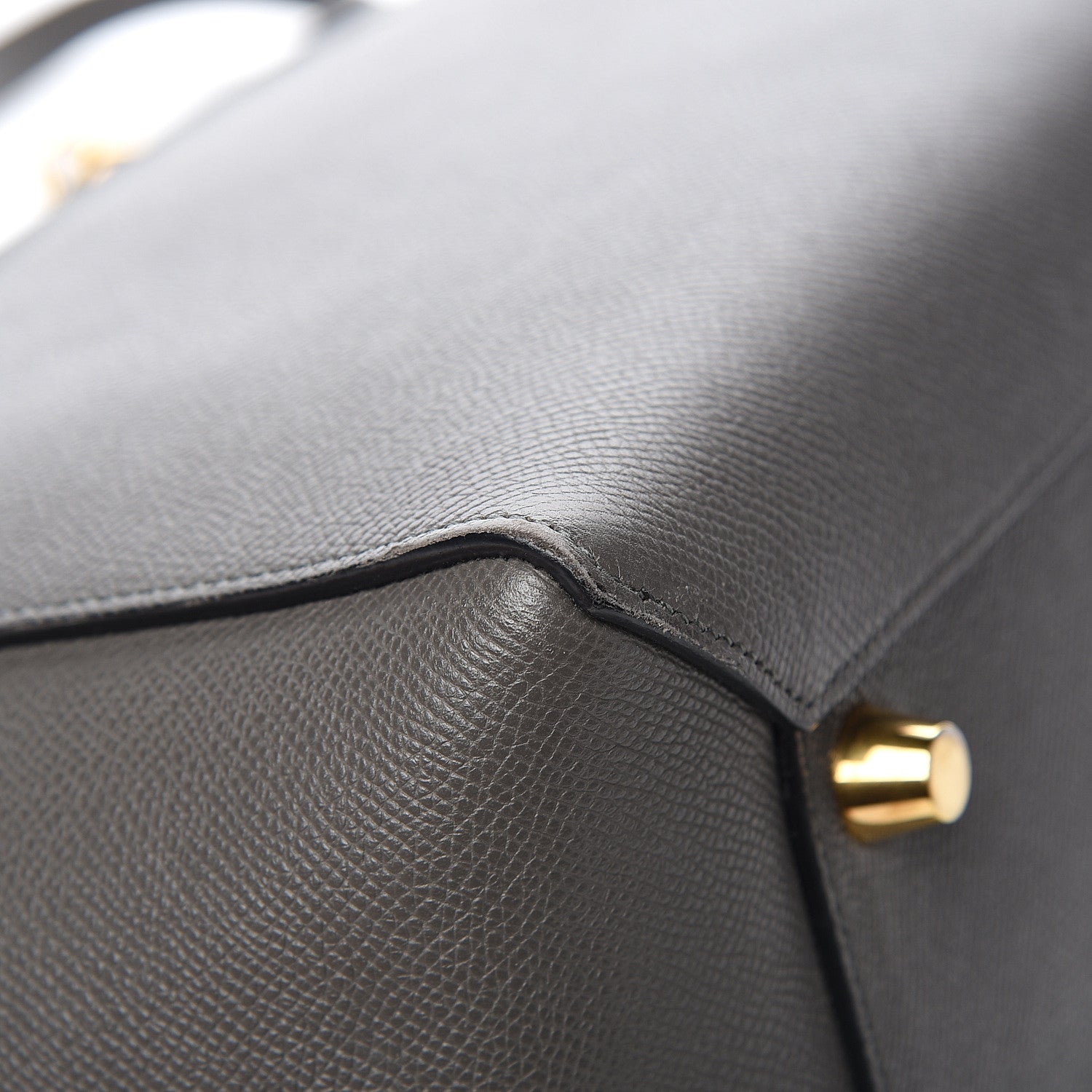 Celine Grained Calfskin Mini Belt Bag Grey 12 of 13