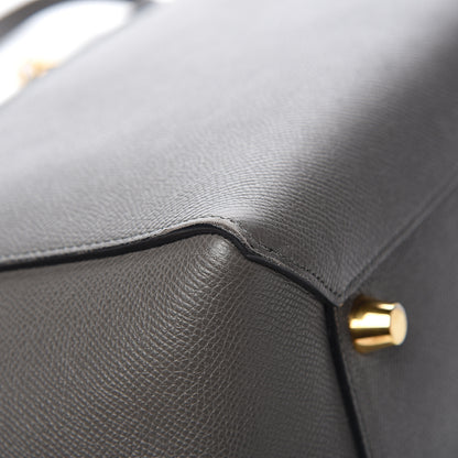 Celine Grained Calfskin Mini Belt Bag Grey 12 of 13