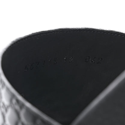 Gucci Microguccissima Mens Slide Sandals 12 Black 8 of 15