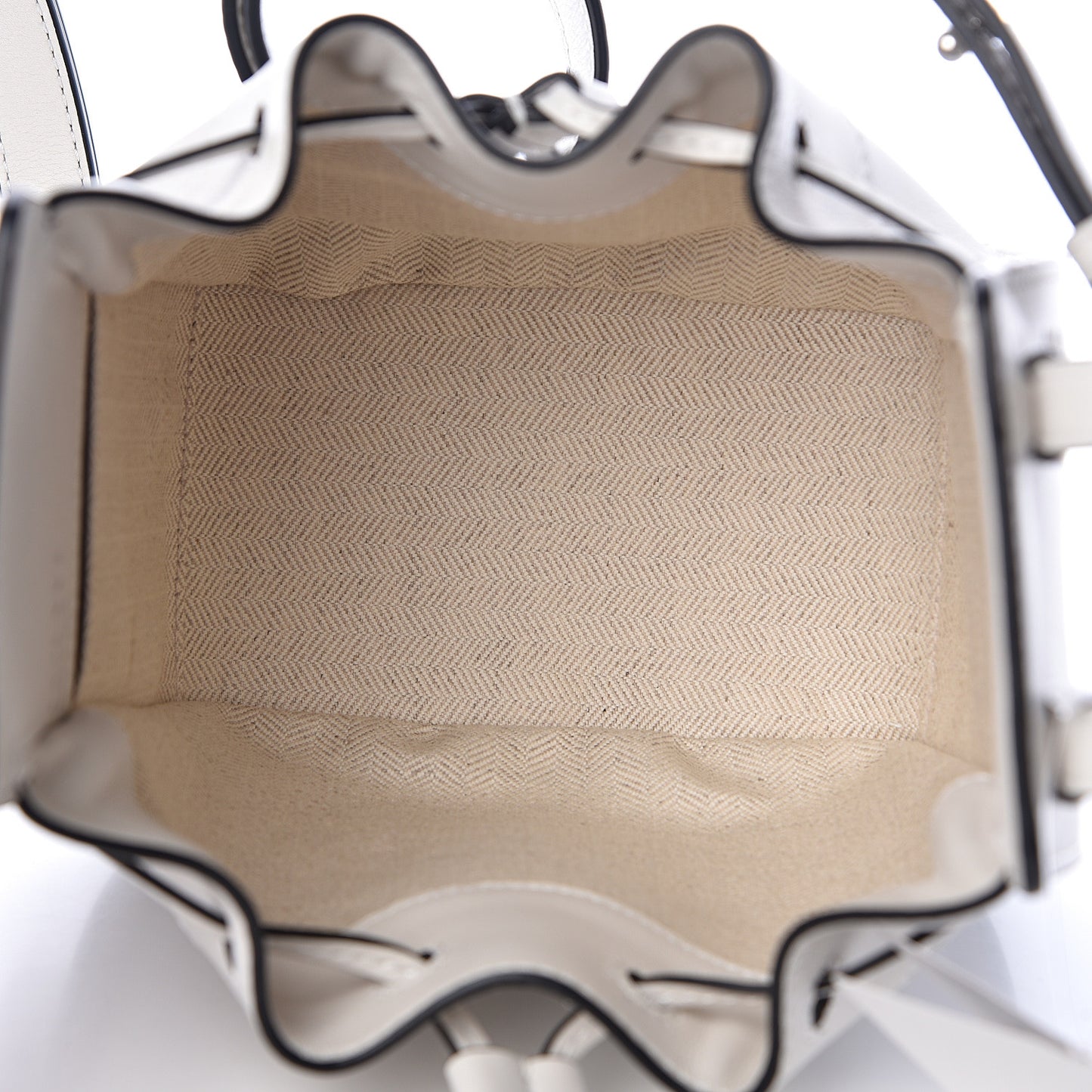 Calfskin Mini Hammock Shoulder Bag Soft White