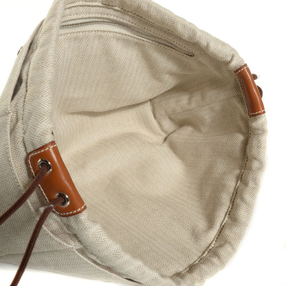 Hermes Canvas Barenia Fourbi 25 MM Pouch Naturel Fauve 5 of 13