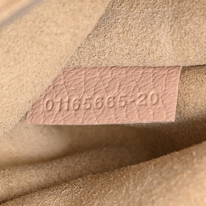 Chloe Grained Lambskin Drew Shoulder Bag Cement Pink 7 of 12