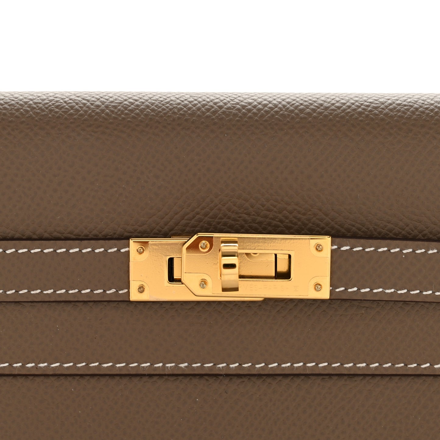 Epsom Kelly Longue Wallet Etoupe