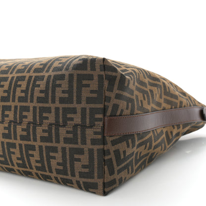 Fendi Zucca Vitello Artic Large Hobo Tobacco Castagna 10 of 10
