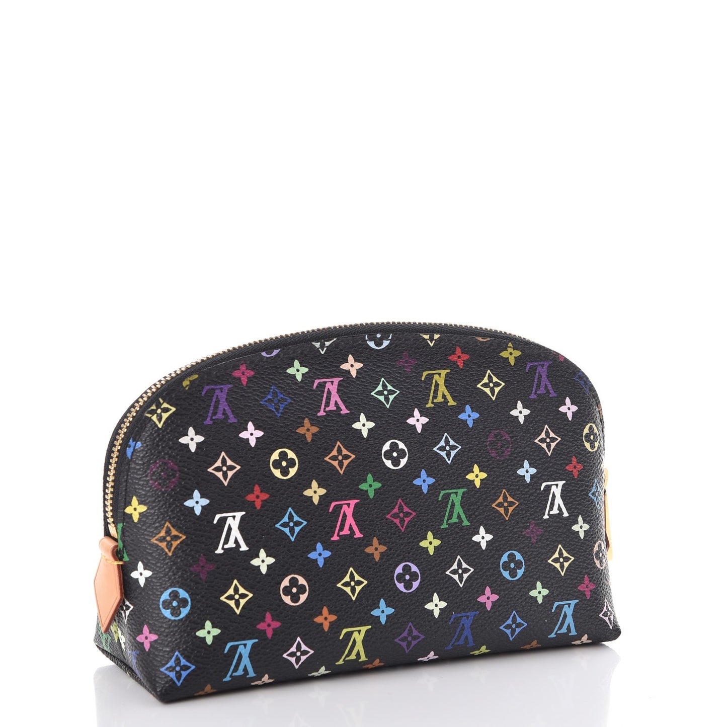 Monogram Multicolor Cosmetic Pouch Black Grenade