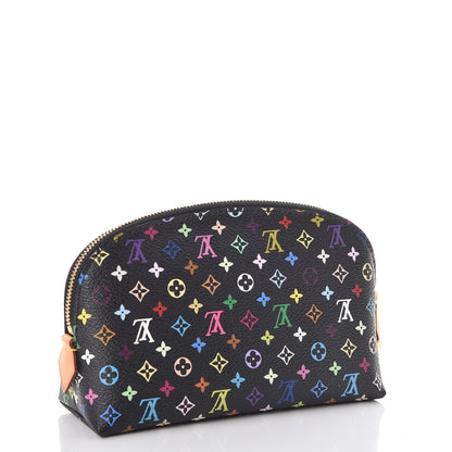 Louis Vuitton Monogram Multicolor Cosmetic Pouch Black Grenade 3 of 9