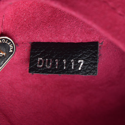 Louis Vuitton Calfskin Lockme Bucket Black 7 of 10