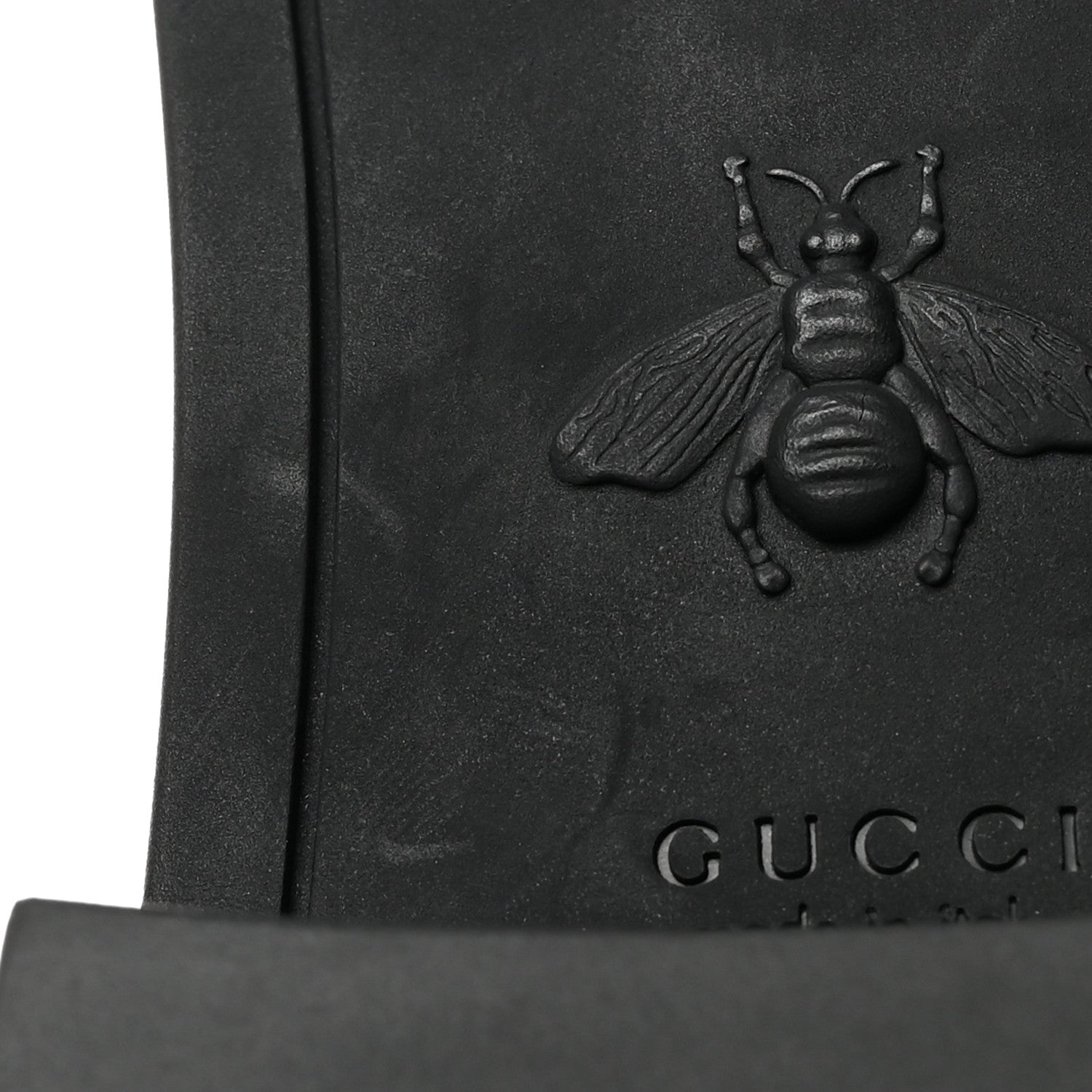 Gucci Flores Calfskin Horsebit Chain Ankle Boots 37 Black 14 of 18