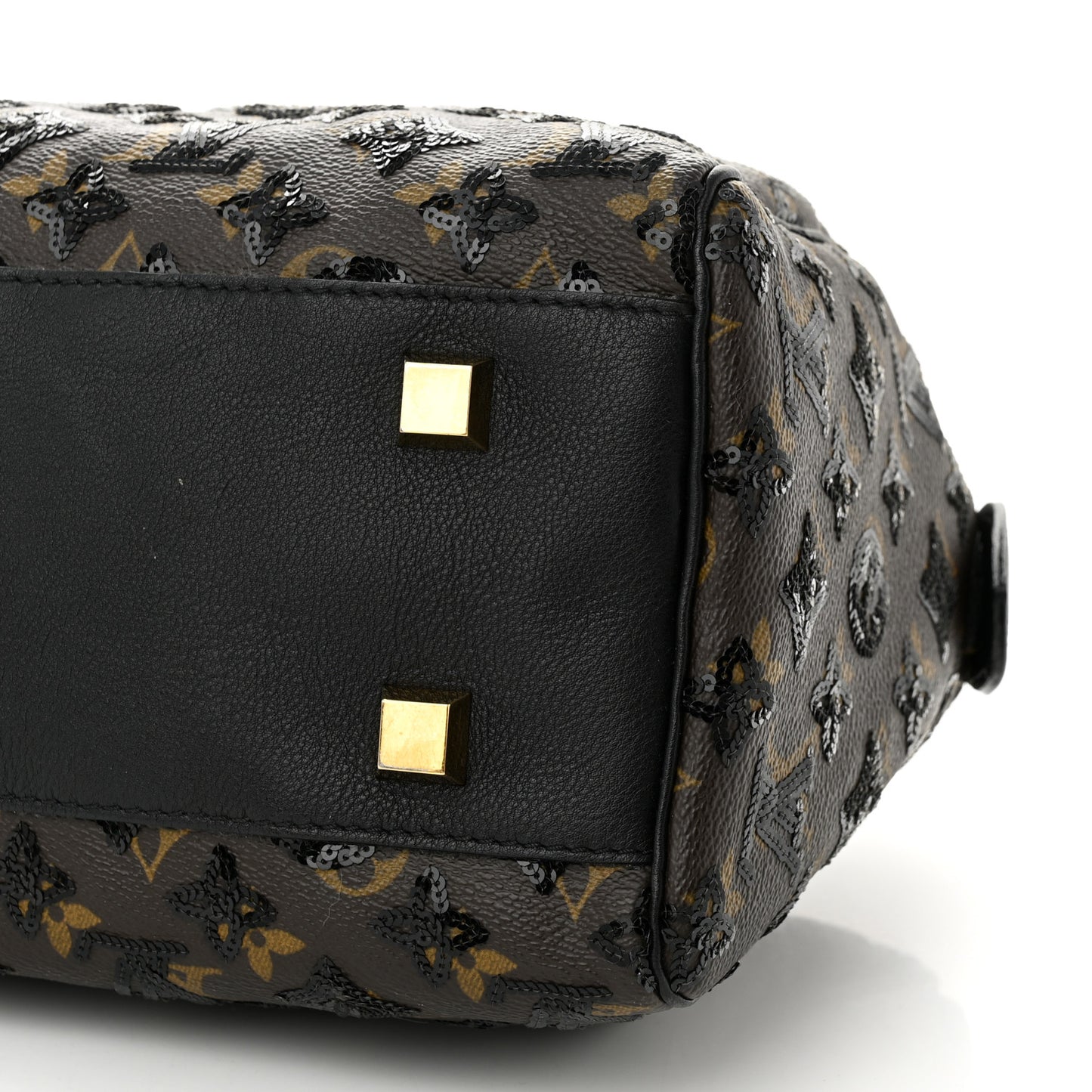 Monogram Sequins Eclipse Speedy 28 Black