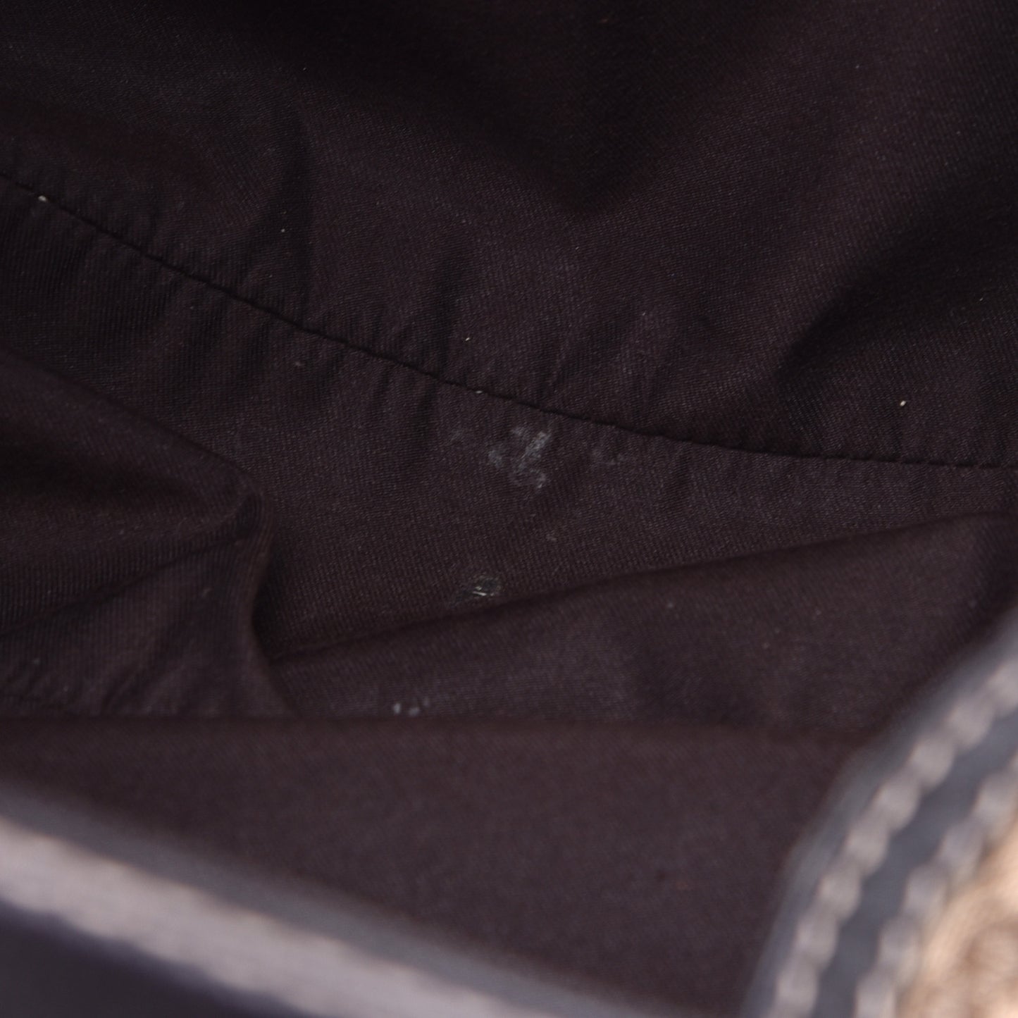 Monogram Large New Ladies Web Hobo Dark Brown