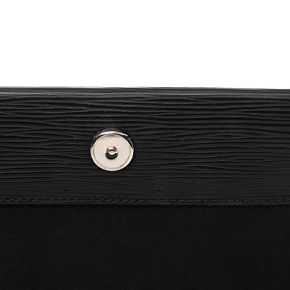 Louis Vuitton Epi Cluny MM Black 11 of 17