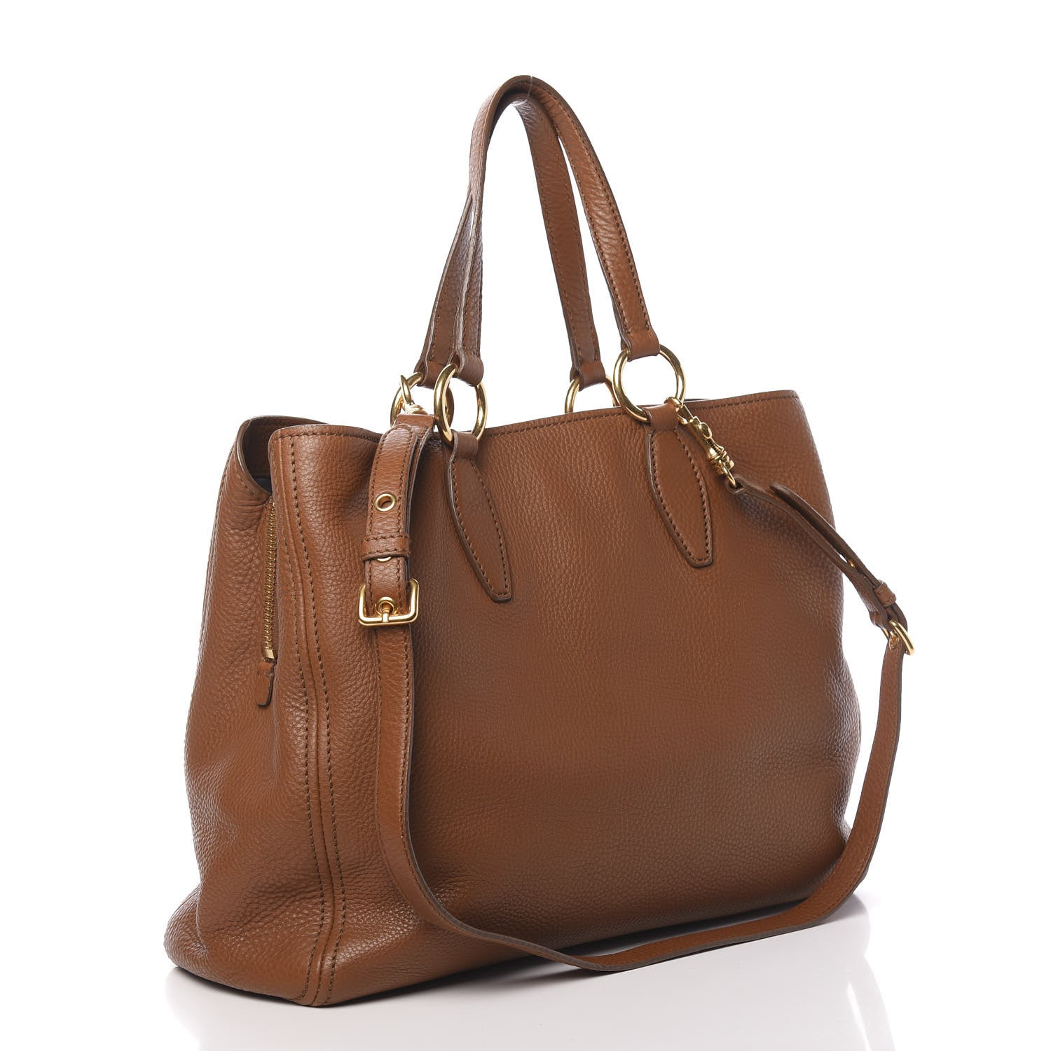 Miu Miu Vitello Daino Tote Canella 3 of 15