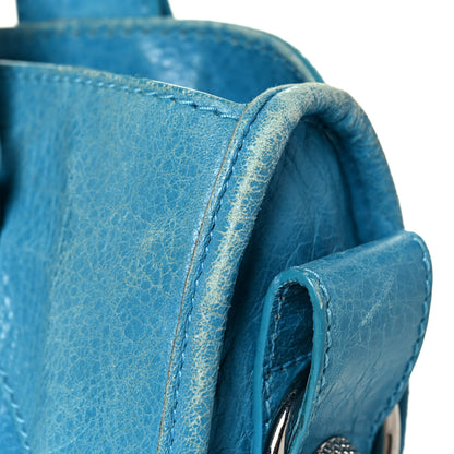 Balenciaga Agneau Giant 21 Silver Hardware City Bleu Paon 15 of 20
