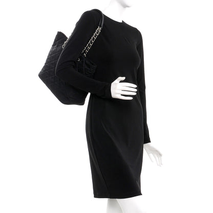 Prada Nylon Tessuto Impuntu Quilted Tote Black 2 of 8