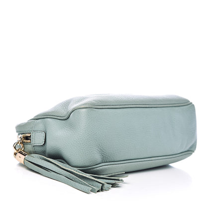 Gucci Pebbled Calfskin Small Soho Bowler Light Blue 4 of 12