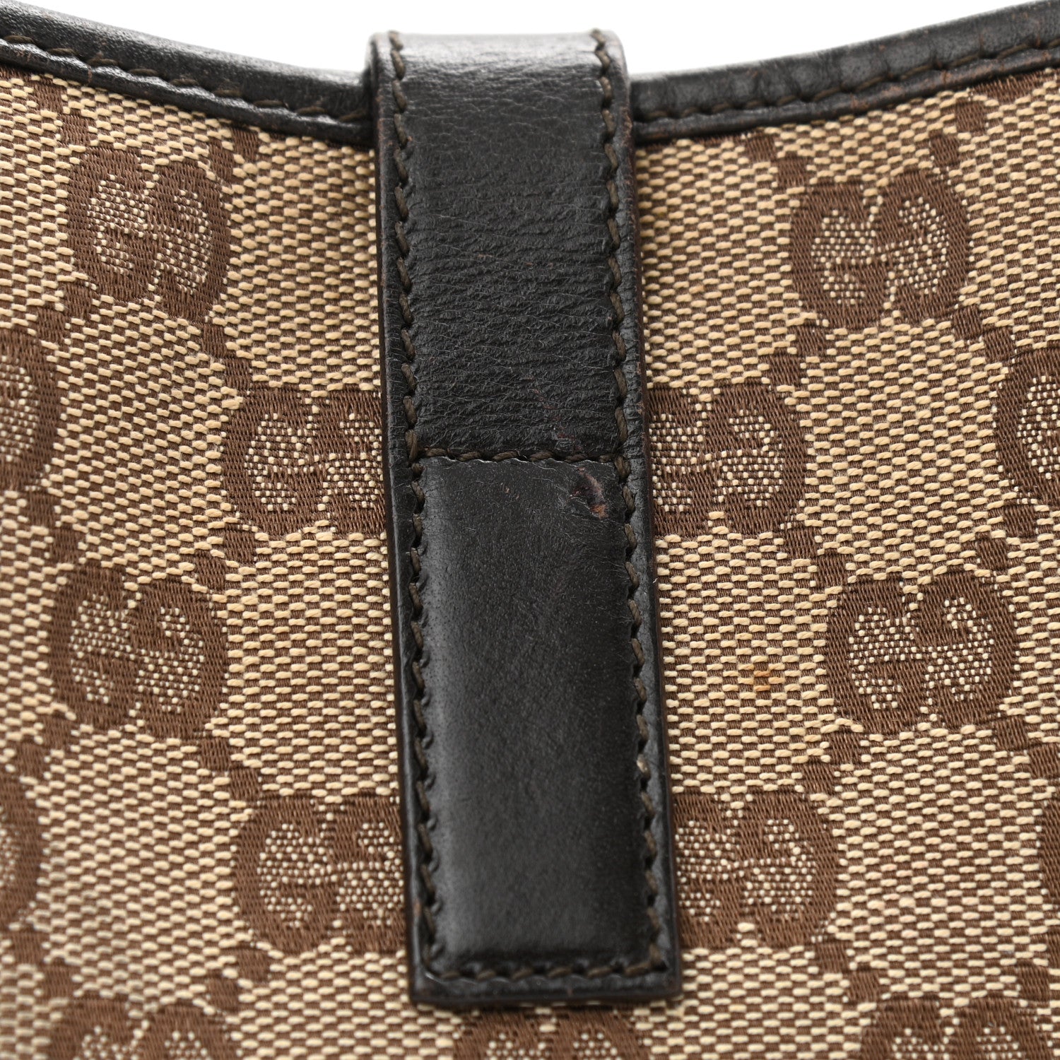 Gucci Monogram Web Jackie O Hobo Dark Brown 11 of 15