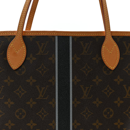 Louis Vuitton Monogram My LV Heritage Neverfull MM Black White 8 of 11