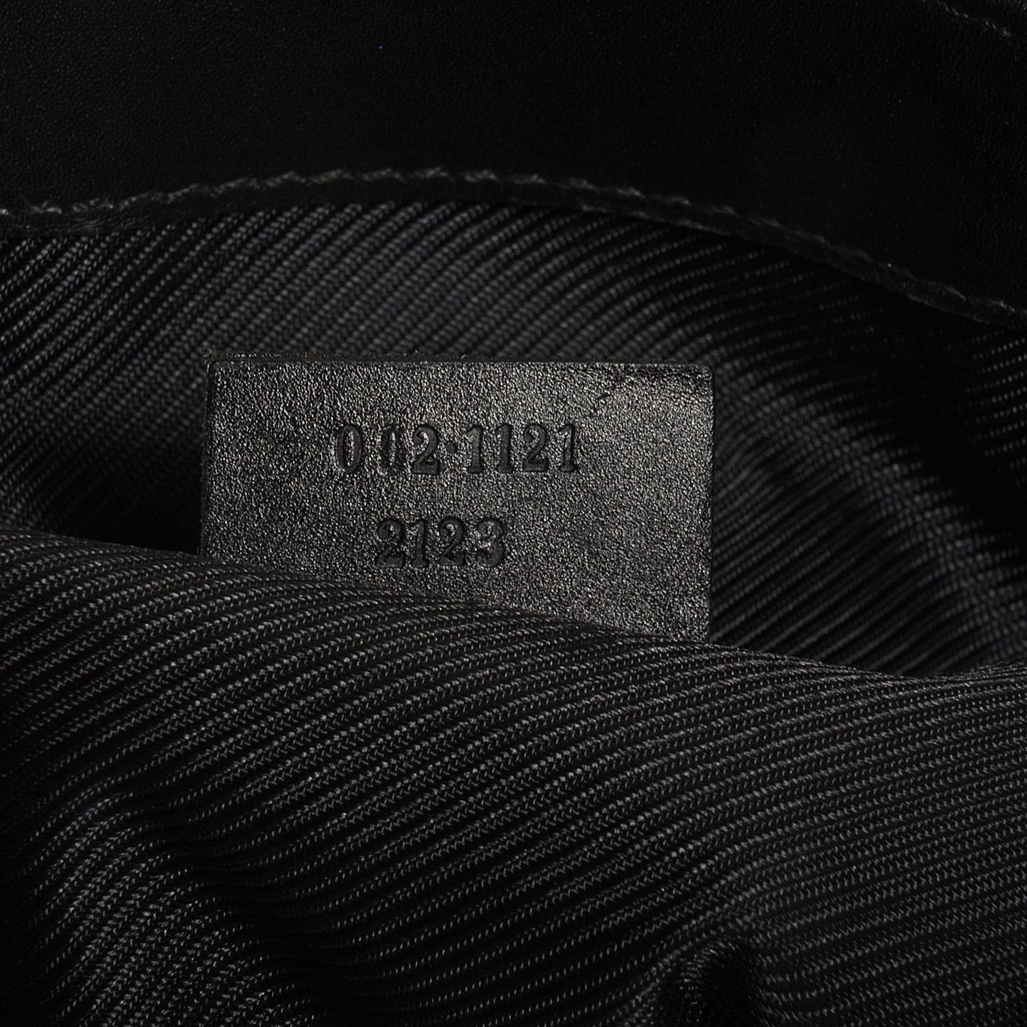 Monogram Canvas Tote Black