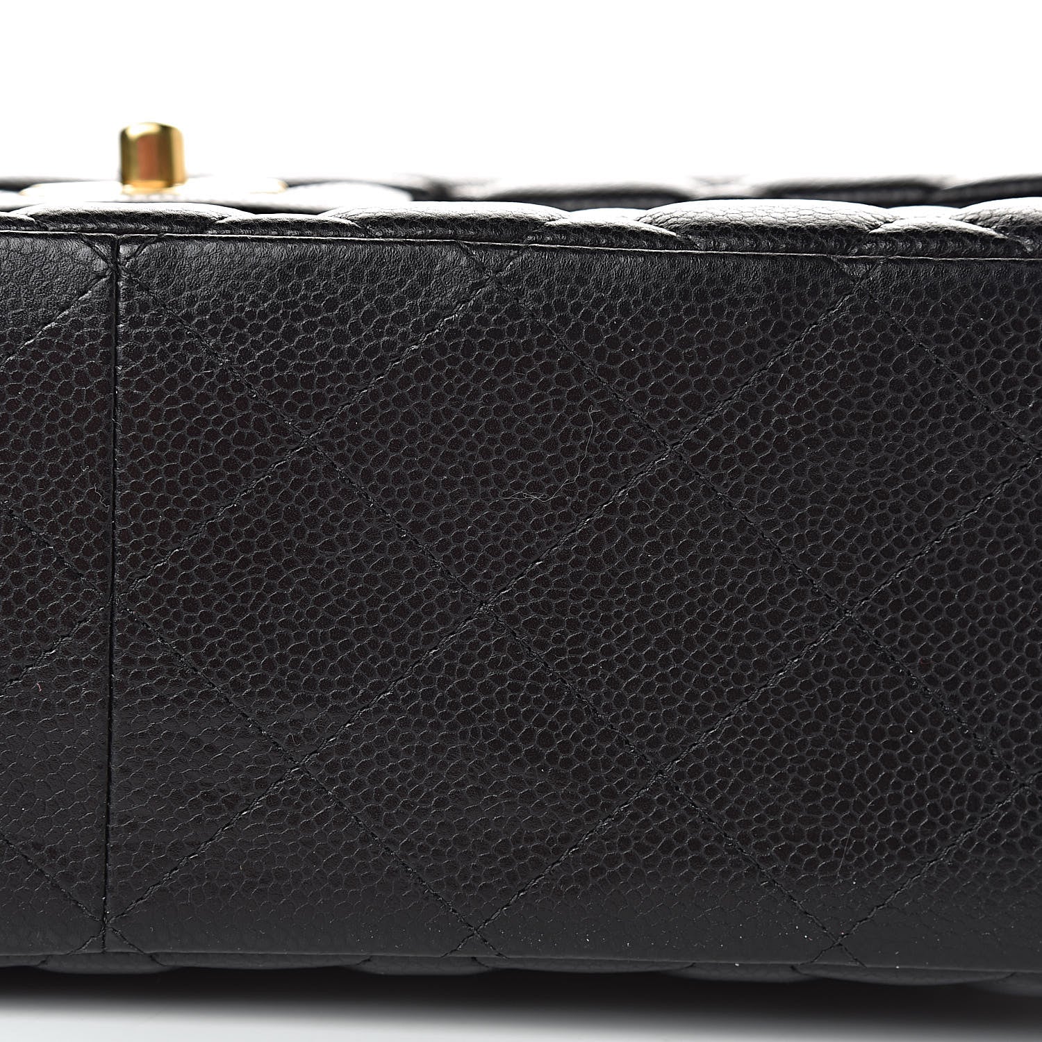 Chanel Caviar Quilted Jumbo Double Flap Black 16 of 18