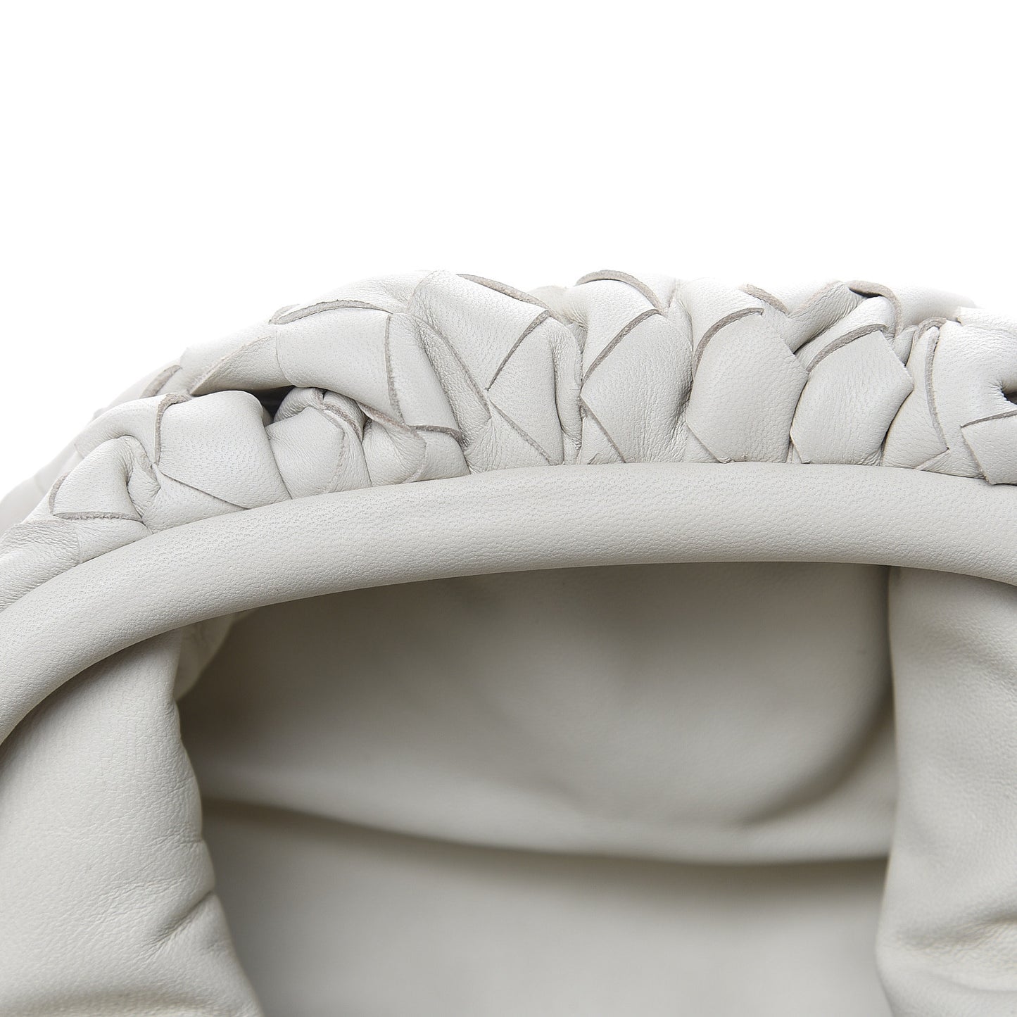 Nappa Intrecciato The Mini Pouch Plaster