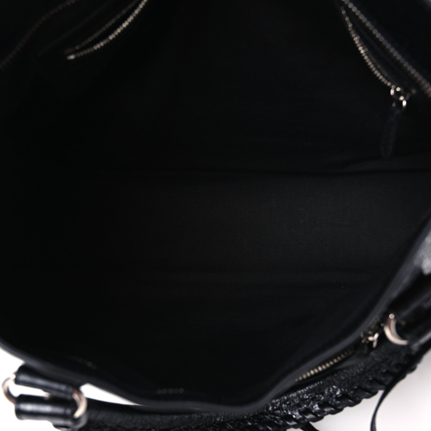 Balenciaga Agneau Arena Silver Hardware Medium Le City Black 5 of 11