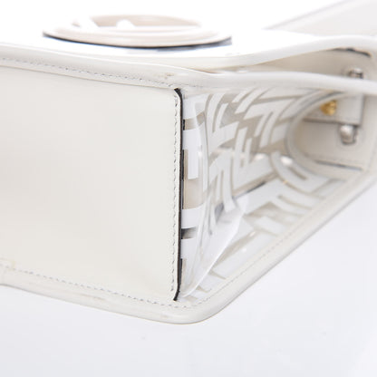 Fendi TPU FF Vitello Century F is Fendi Small Kan I Shoulder Bag White 9 of 9
