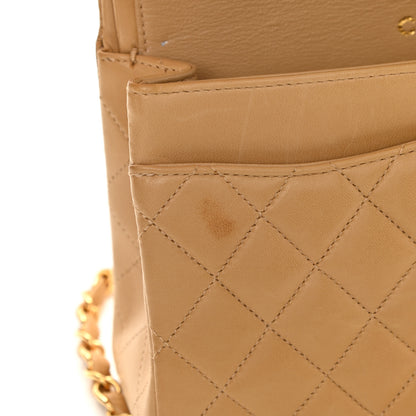 Chanel Lambskin Quilted Small Double Flap Beige 12 of 12