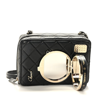 Chanel Lambskin Quilted Coco Click Bag Black 5 of 11
