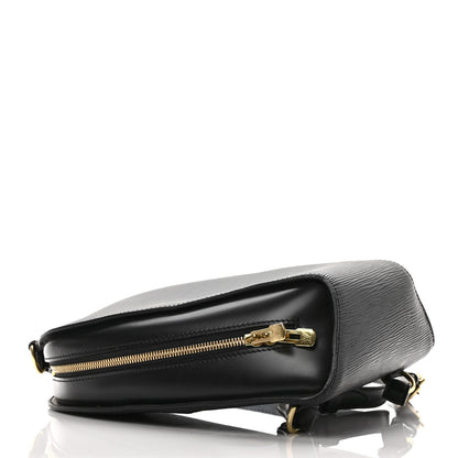 Louis Vuitton Epi Mabillon Backpack Black 4 of 8