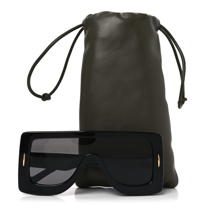 Loewe Acetate Anagram Shield Sunglasses LW40104I Black 7 of 7