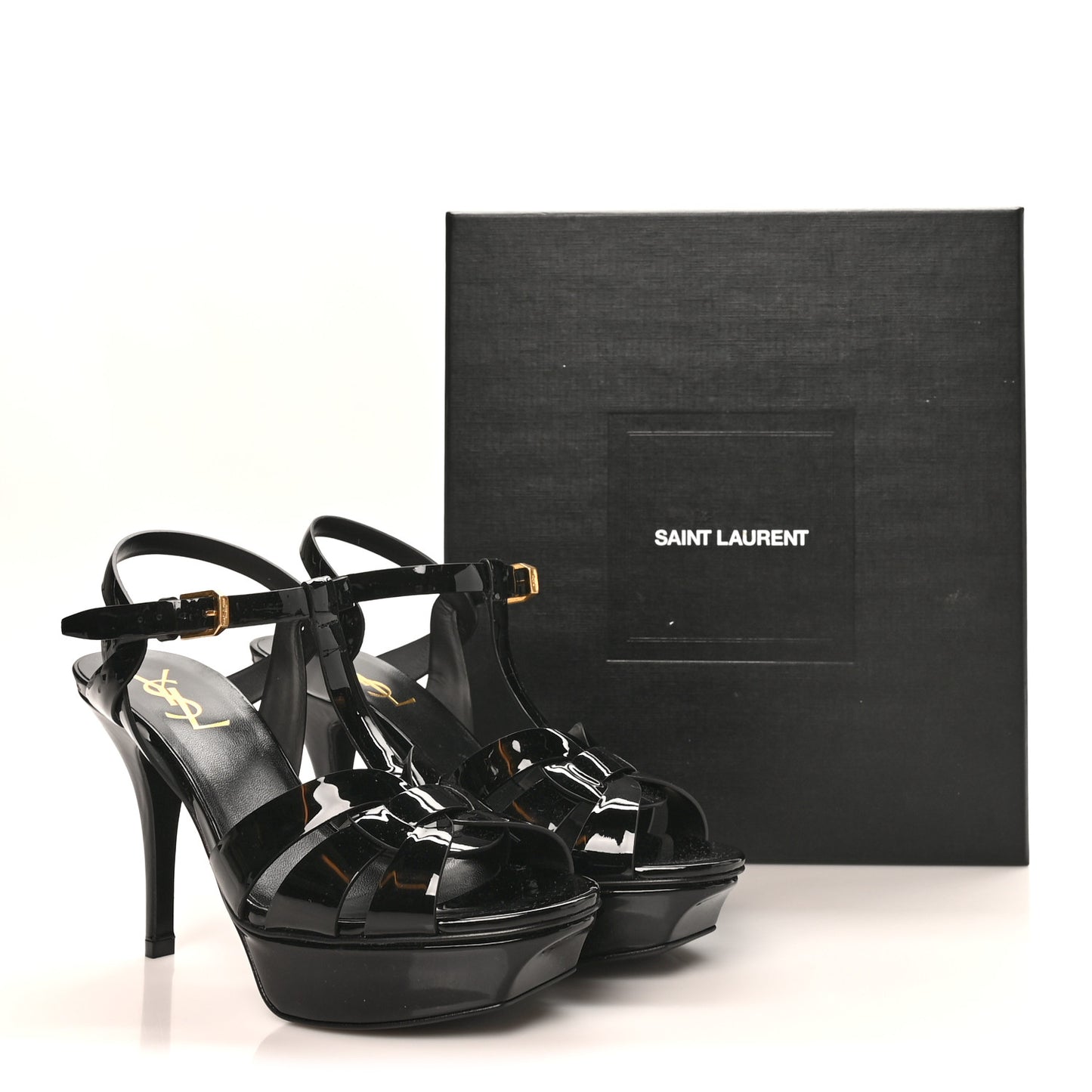 Patent Tribute 75 Platform Sandals 37 Black