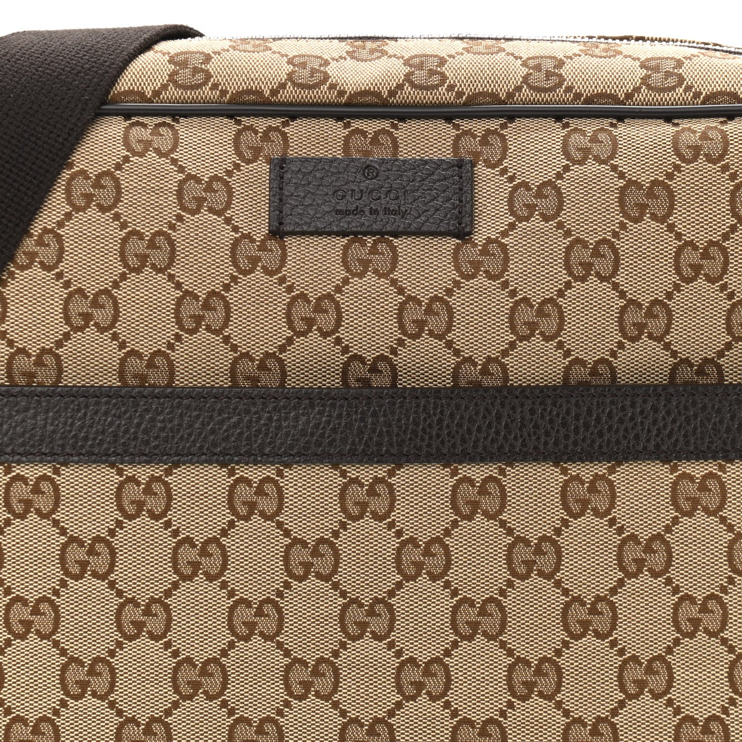 Gucci Monogram Messenger Bag Dark Brown 8 of 10