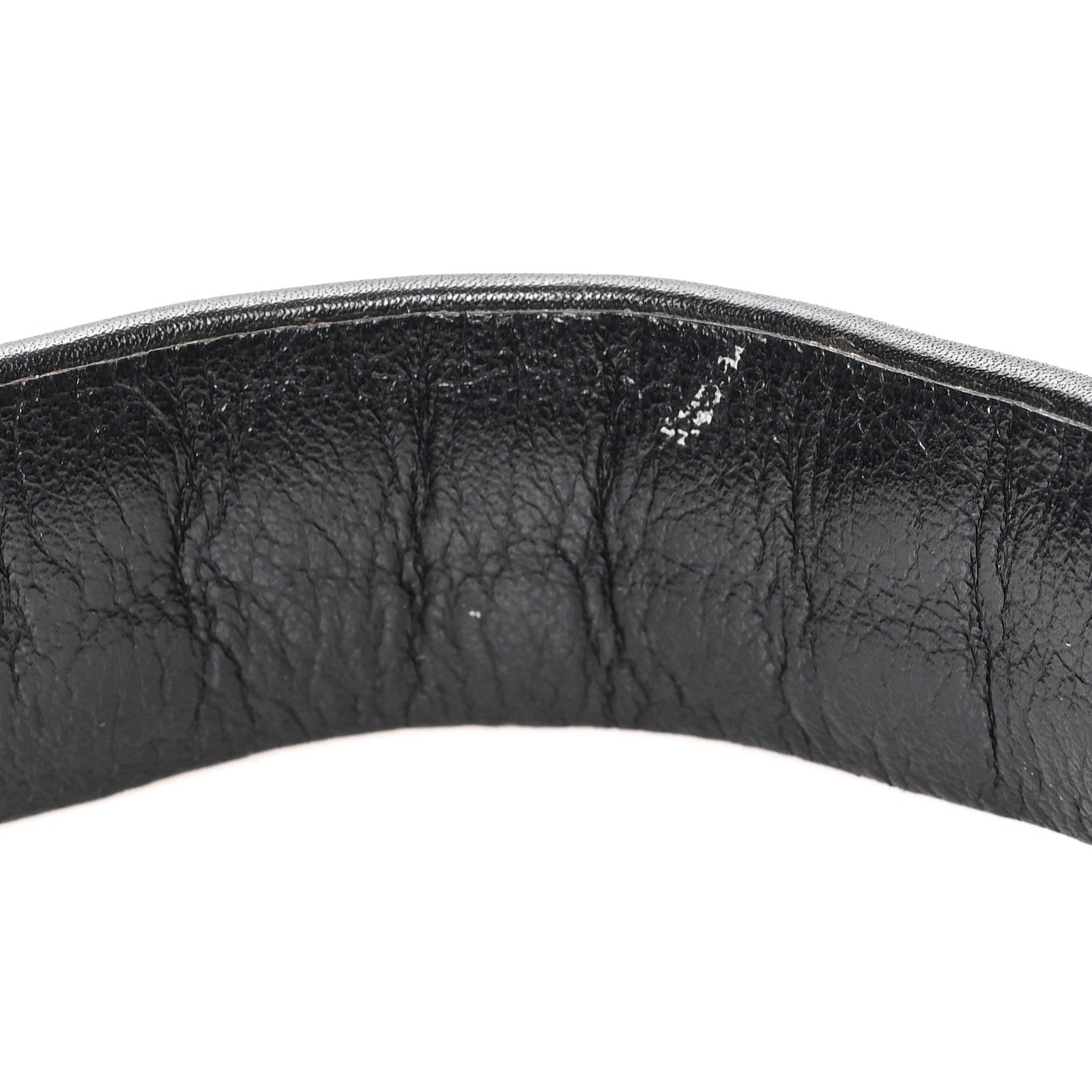 Chanel Lambskin Chain Belt 85 34 Black Gold 5 of 5