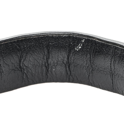 Chanel Lambskin Chain Belt 85 34 Black Gold 5 of 5