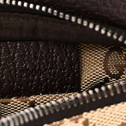 Gucci Monogram Web Belt Bag Dark Brown 7 of 10