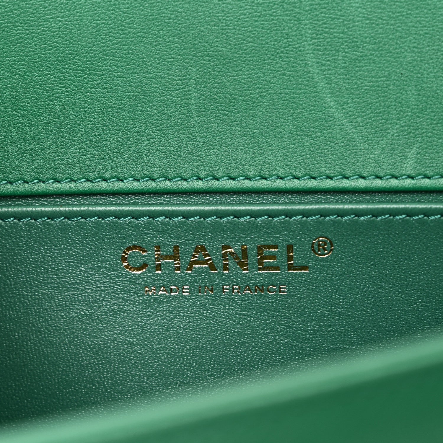 Chanel Calfskin Quilted Medium Boy Flap Green 6 of 11