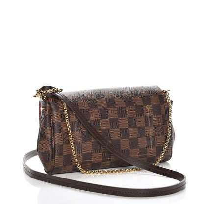 Louis Vuitton Damier Ebene Favorite PM 3 of 9