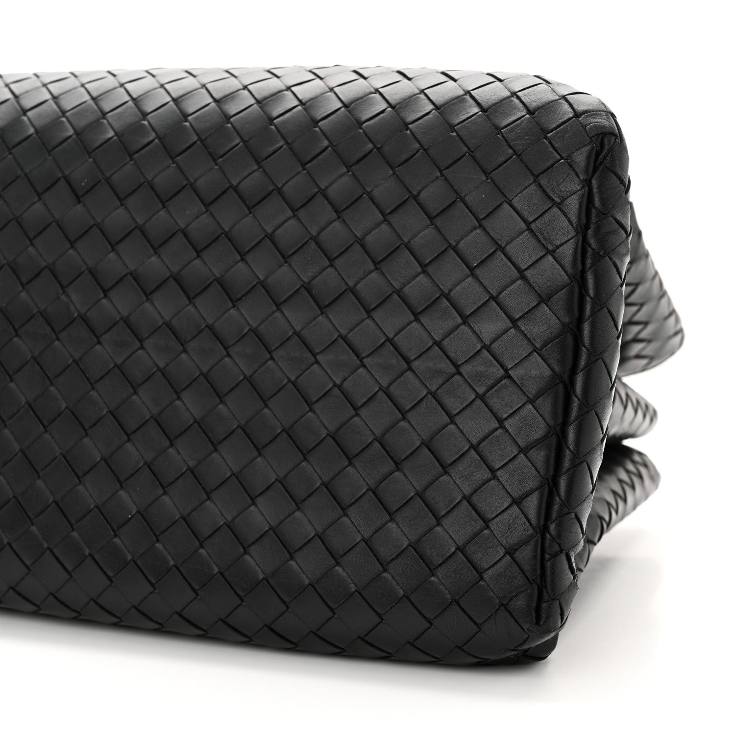 Bottega Veneta Light Calf Intrecciato Small Roma Black 9 of 14